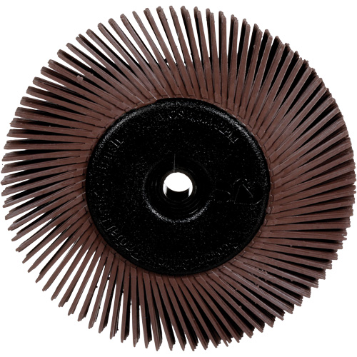 Radial Bristle Brushes for Bench Grinders, 36X Grit, 6" Dia. Rock Safety Industrial Ltd