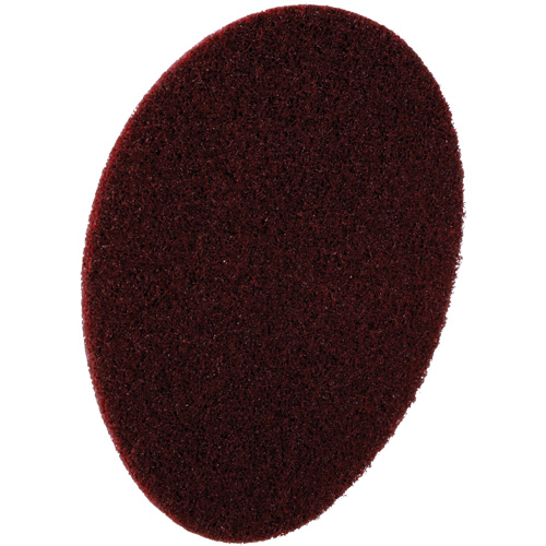 Disque de conditionnement de surface Scotch-Brite SC- DH, 8" dia., Grain Moyen, Oxyde d'aluminium Rock Safety Industrial Ltd