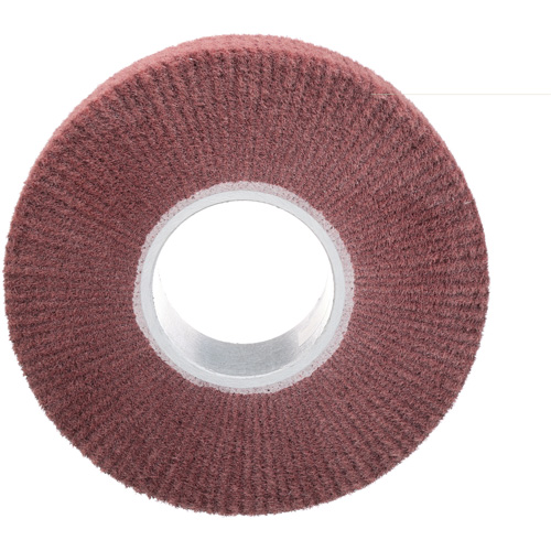 Scotch-Brite Finishing Flap Brush, Aluminum Oxide, Very Fine Grit, 8" x 2" x 3" Rock Safety Industrial Ltd