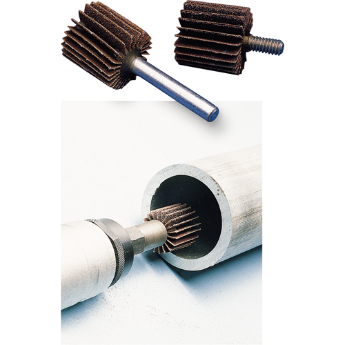 General Purpose Flap Wheel, Aluminum Oxide, 60 Grit, 2" x 1" x 1/4" Rock Safety Industrial Ltd