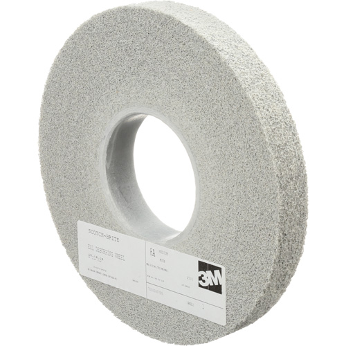 Scotch-Brite EXL Deburring Wheels, 8" x 1", 3" Arbor, Aluminum Oxide Rock Safety Industrial Ltd