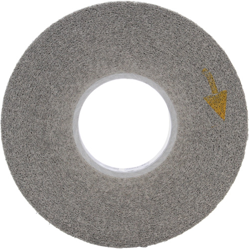Meule d'&eacute;barbage EXL Scotch-Brite, 8" x 1", Arbre de 3"-8, 1, Oxyde d'aluminium Rock Safety Industrial Ltd