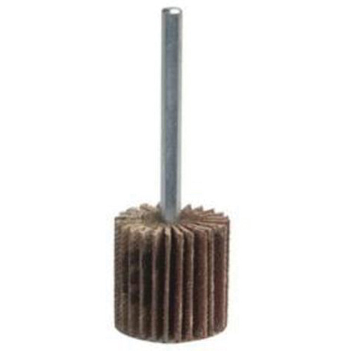 Grind-O-Flex Mini Mounted Flap Wheel, Aluminum Oxide, 180 Grit, 2" x 1" x 1/4" Rock Safety Industrial Ltd