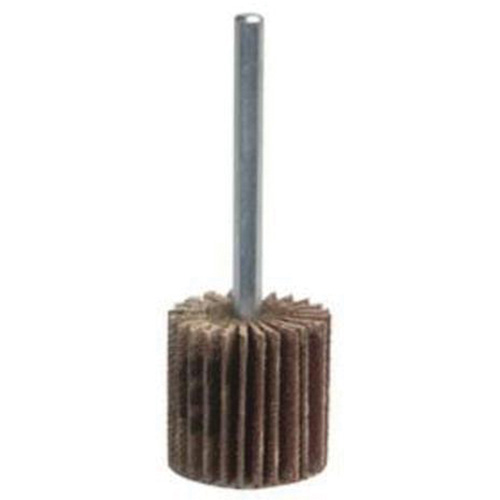 Grind-O-Flex Mini Mounted Flap Wheel, Aluminum Oxide, 120 Grit, 2" x 1-1/2" x 1/4" Rock Safety Industrial Ltd