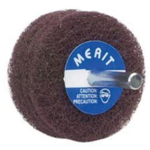 Disques non tiss&eacute;s Abrasotex, 3" dia. x 1" la, Arbre 1/4", Oxyde d'aluminium Rock Safety Industrial Ltd