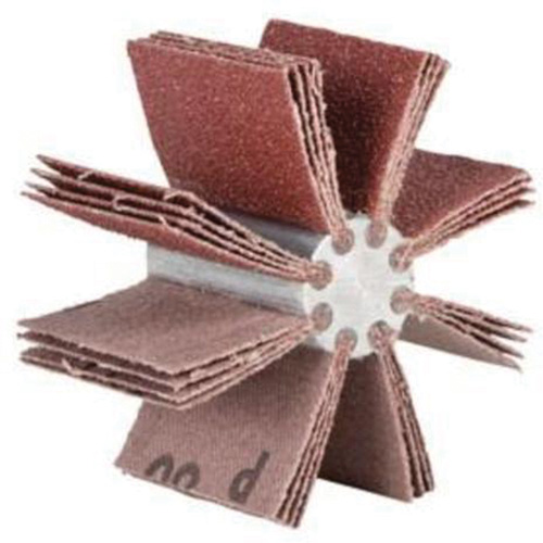 Plain Flap B-820 Bore Polisher, Aluminum Oxide, 120 Grit, 4-3/4" x 1-1/2" x Rock Safety Industrial Ltd