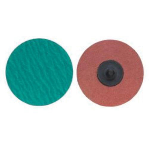Disque de toile &agrave; changement rapide, 1" dia., Grain 50, Zirconium Rock Safety Industrial Ltd