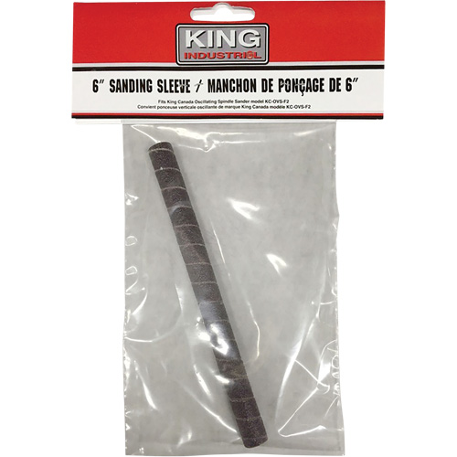 3/8" Wood Sanding Sleeve with 80 Grit Rock Safety Industrial Ltd