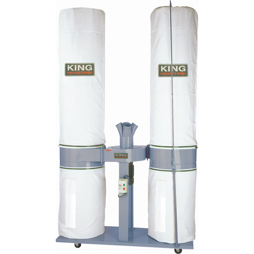 ASPIRATEUR D'ATELIER 5CV3510 PI3/MIN, 68" x 26" x 132" Rock Safety Industrial Ltd