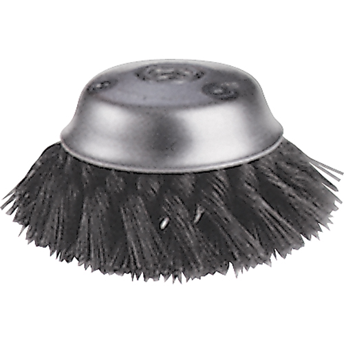Brosses-boisseau &agrave; fils nou&eacute;s - Rang&eacute;es d&eacute;cal&eacute;es, 5-3/4" dia. x 5/8"-11 arbre Rock Safety Industrial Ltd