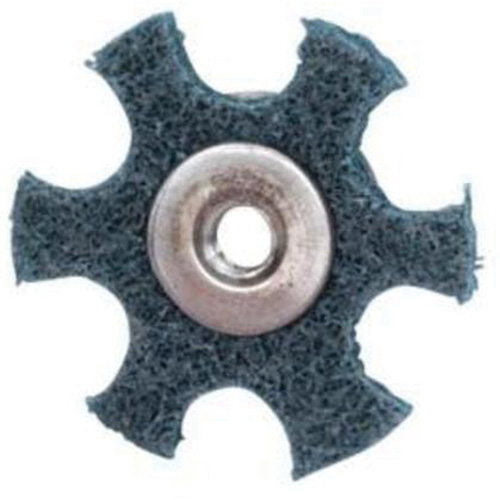 Abrasotex Surface Preparation Star, 1-1/2" Dia., Very Fine Grit, Aluminum Oxide Rock Safety Industrial Ltd