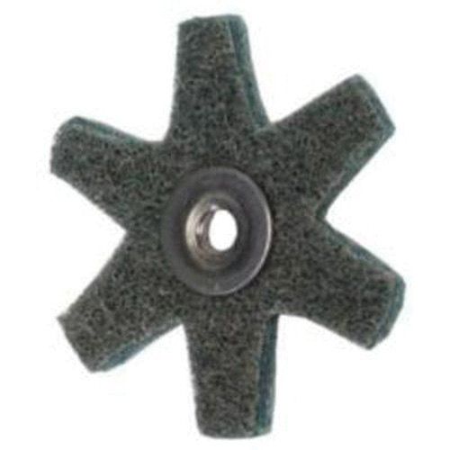 Abrasotex Surface Preparation Star, 2" Dia., Very Fine Grit, Aluminum Oxide Rock Safety Industrial Ltd