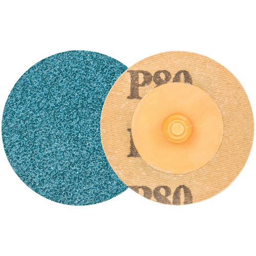 TWIST TOPCUT Sanding Disc, 2" Dia., 80 Grit, Zirconium Rock Safety Industrial Ltd