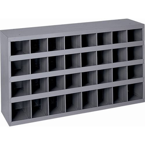 Armoires pour bacs de rangement en acier, 33-3/4" la x 12" p x 19-1/4" h, Gris Rock Safety Industrial Ltd