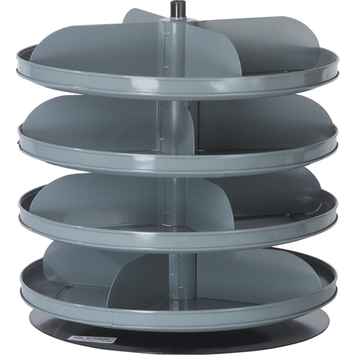 Modules de stockage Rotabin, 60 lb Capacit&eacute; par niveau, 4 Niveau(x), 18-1/2" ha x 17" dia Rock Safety Industrial Ltd