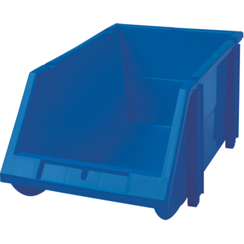 Bac empilable & &agrave; suspendre, 5-7/8" la, 4-11/16" h x 9-13/16" p, Bleu Rock Safety Industrial Ltd