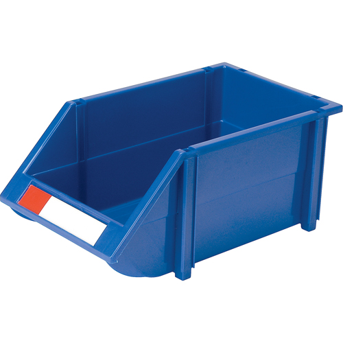Stack & Hang Bin, 8-3/16" W x 6-3/16" H x 14" D, Blue Rock Safety Industrial Ltd