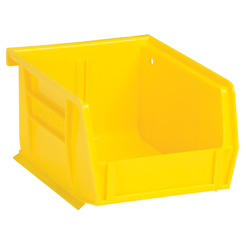 Ultra Stack & Hang Bin, 4-1/8" W x 3" H x 5-3/8" D, Yellow Rock Safety Industrial Ltd