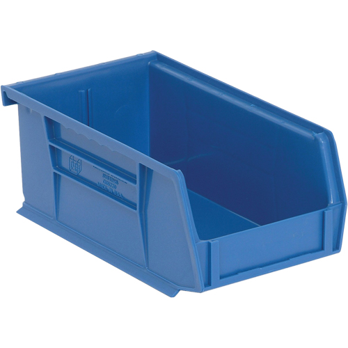 Ultra Stack & Hang Bin, 4-1/8" W x 3" H x 7-3/8" D, Blue Rock Safety Industrial Ltd