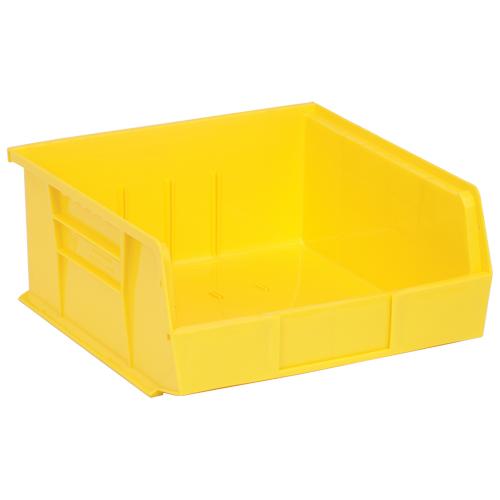 Bacs ultra empilable & suspendable, 11" la, 5" h x 10-7/8" p, Jaune Rock Safety Industrial Ltd