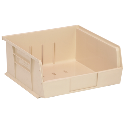 Ultra Stack & Hang Bin, 11" W x 5" H x 10-7/8" D, Ivory Rock Safety Industrial Ltd