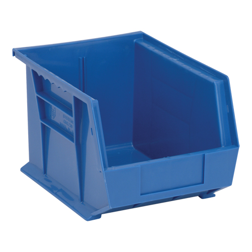 Ultra Stack & Hang Bin, 8-1/4" W x 7" H x 10-3/4" D, Blue Rock Safety Industrial Ltd