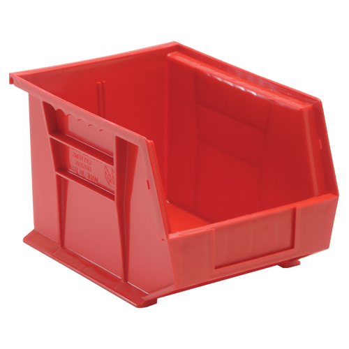 Bacs ultra empilable & suspendable, 8-1/4" la, 7" h x 10-3/4" p, Rouge Rock Safety Industrial Ltd