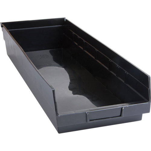 Bacs &agrave; pi&egrave;ces en plastique recycl&eacute;, 8-1/8" la x 23-5/8" p x 4" h, Capacit&eacute; de 50 lb Rock Safety Industrial Ltd