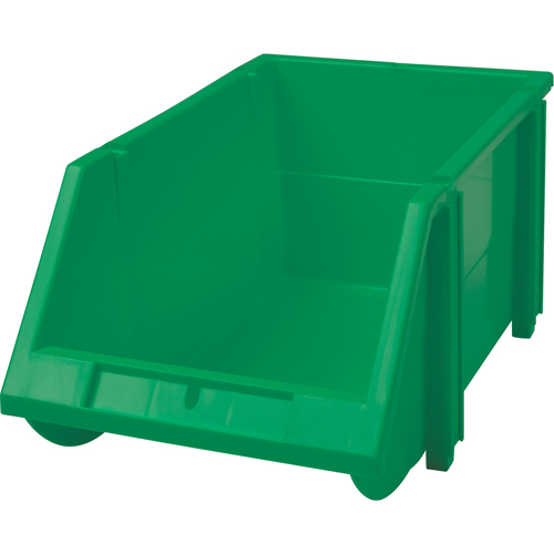 Bac empilable & &agrave; suspendre, 5-7/8" la, 4-11/16" h x 9-13/16" p, Vert Rock Safety Industrial Ltd
