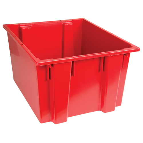 Stack & Nest Totes, 13" x 23.5" x 19.5", Red Rock Safety Industrial Ltd