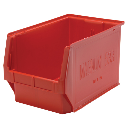 Contenants g&eacute;ants empilables, 18,375" la x 19,75" p x 11,875" h, Bleu Rock Safety Industrial Ltd