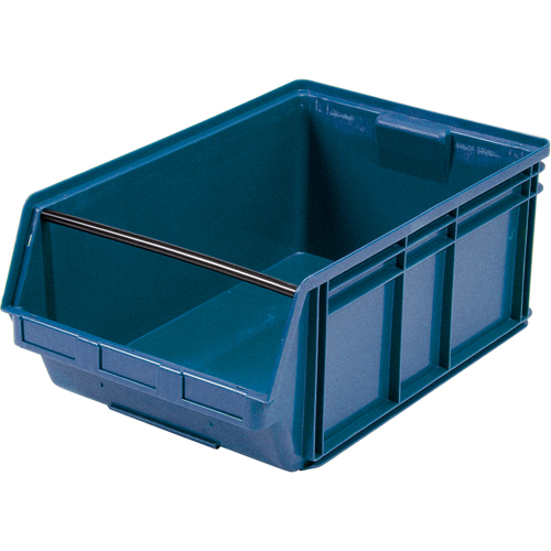 Contenants g&eacute;ants empilables, 18,375" la x 29" p x 11,875" h, Bleu Rock Safety Industrial Ltd