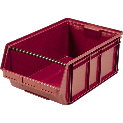Contenants g&eacute;ants empilables, 18,375" la x 29" p x 11,875" h, Rouge Rock Safety Industrial Ltd