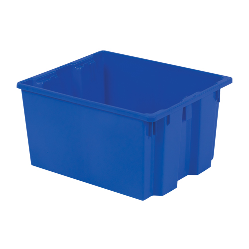 Contenants Stack-N-Nest Polylewton, 13" x 24" x 20", Bleu Rock Safety Industrial Ltd