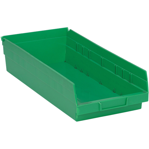 Bacs pour tablette, 8-1/8" la x 4" H x 17-7/8" p, Vert, Capacit&eacute; 40 lb Rock Safety Industrial Ltd