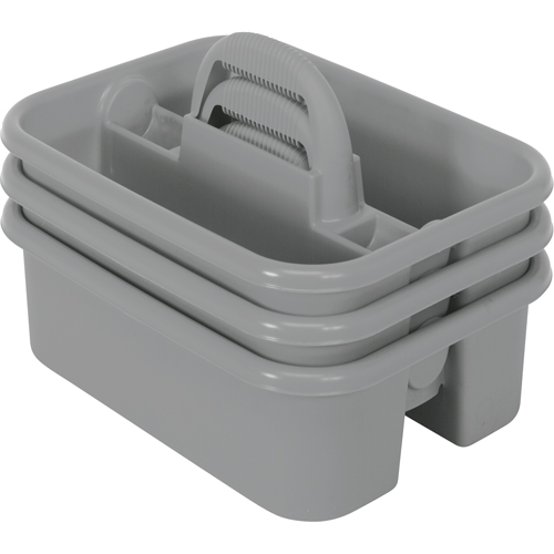 BOITE RANGEMENT,OUTILS,18 1/4X13 3/4X8 3/4,GRIS, 8-3/4" x 13-3/8" x 13-3/8", Gris Rock Safety Industrial Ltd
