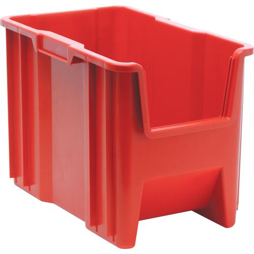 Contenants &agrave; empiler g&eacute;ants, 10,875" la x 17,5" p x 12,5" h, Rouge Rock Safety Industrial Ltd