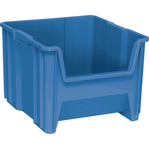 Contenants &agrave; empiler g&eacute;ants, 16,5" la x 17,5" p x 12,5" h, Bleu Rock Safety Industrial Ltd