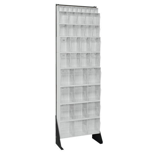 Support pour bacs basculants, 23-5/8" la x 8" p x 75" h, 36 tiroirs Rock Safety Industrial Ltd