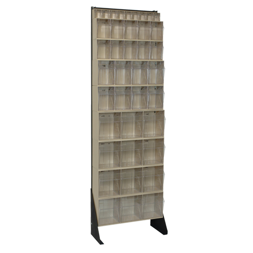 Support pour bacs basculants, 23-5/8" la x 8" p x 75" h, 36 tiroirs Rock Safety Industrial Ltd