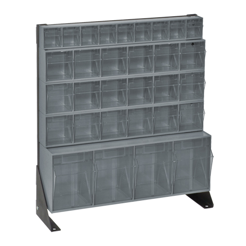 Support pour bacs basculants, 23-5/8" la x 8" p x 28" h, 31 tiroirs Rock Safety Industrial Ltd