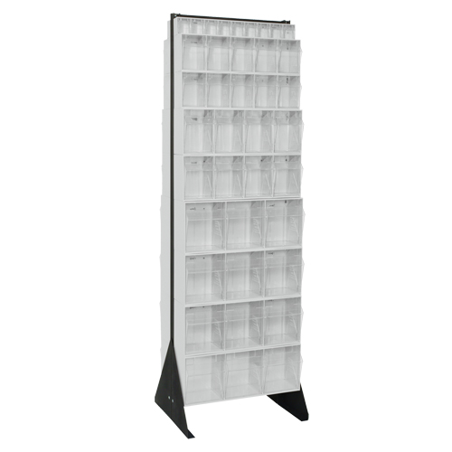 Support pour bacs basculants, 23-5/8" la x 16" p x 75" h, 72 tiroirs Rock Safety Industrial Ltd