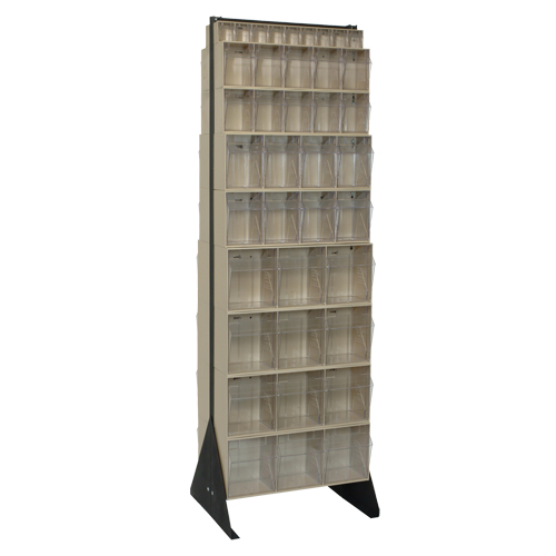 Support pour bacs basculants, 23-5/8" la x 16" p x 75" h, 72 tiroirs Rock Safety Industrial Ltd