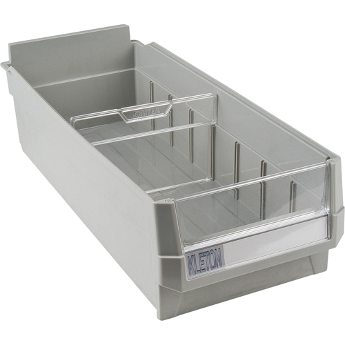 Replacement Drawer for KPC-HD Heavy-Duty Parts Cabinets, Plastic, 6-1/2" W x 14-4/5" D x 4" H, Grey Rock Safety Industrial Ltd