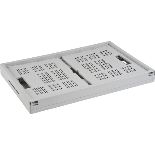 Bac repliable, 21" lo x 14" la x 10,5" h, Gris Rock Safety Industrial Ltd
