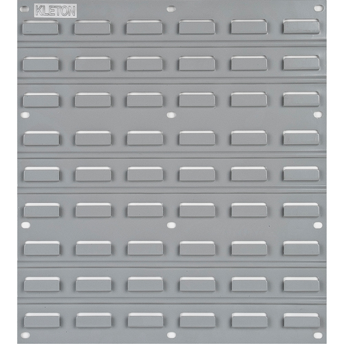 Panneau perfor&eacute; en m&eacute;tal pour bacs, 16 bacs, 18" la x 1/8" p x 19" h Rock Safety Industrial Ltd