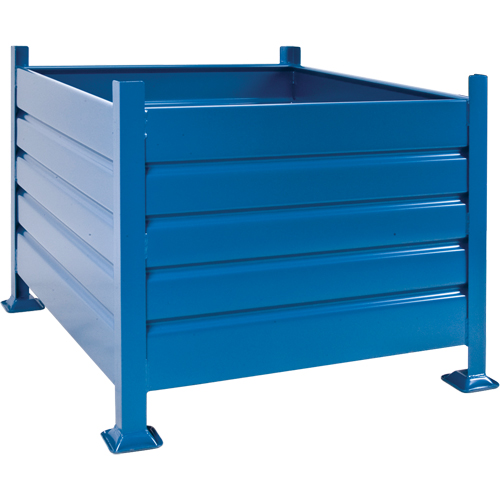 Bulk Stacking Containers, 30" H x 34.5" W x 40.5" D, 4500 lbs. Capacity Rock Safety Industrial Ltd