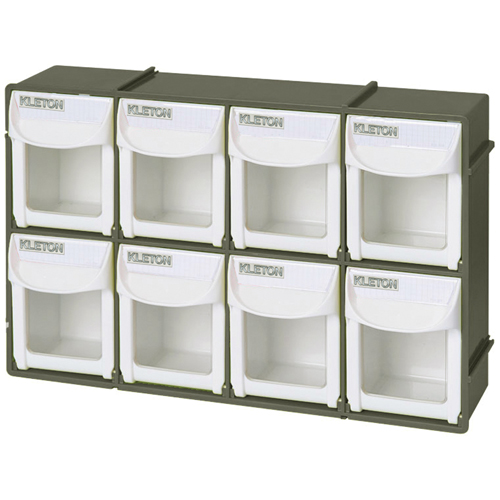Heavy-Duty Tilt Bin, 11-3/4" W x 2-3/4" D x 7-7/8" H, 8 Drawers Rock Safety Industrial Ltd
