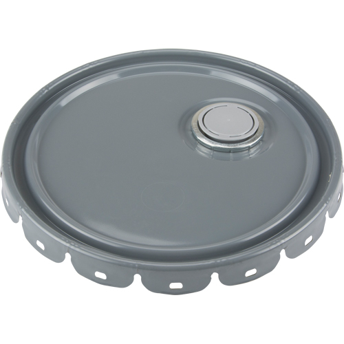 Couvercle doubl&eacute; pour seau m&eacute;tallique 20 L Rock Safety Industrial Ltd