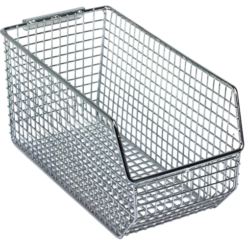 Bacs en fil m&eacute;tallique empilables et suspendables Rock Safety Industrial Ltd